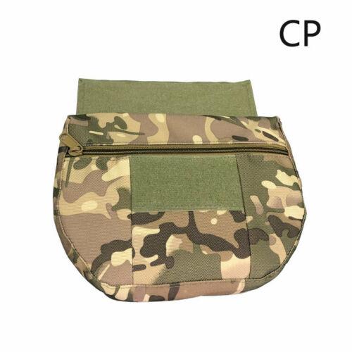 Molle Chest Rig Drop Dump Pouch Bag For CRM CRX D3 Vest Armor Carrier Storage Hunting Accessories