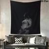 Charli Xcx Wall Tapestry Aesthetic Wall Hanging Printed Fabric Blanket Decorative Tapestries for Bedroom Living Room Home Decor