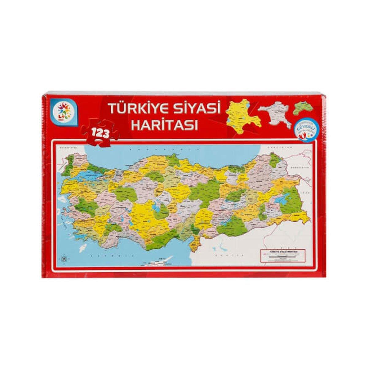

LCSH002 Laço, Political Map 123 Pieces