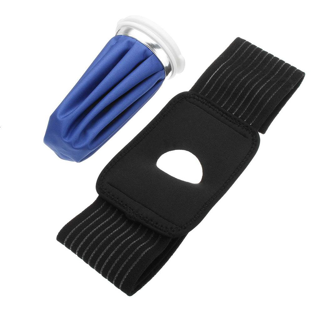 Breathable Material Injury Care Hot & Cold Therapy Elastic Tie Belt Ice Pack Cooler Bag Pack Protector