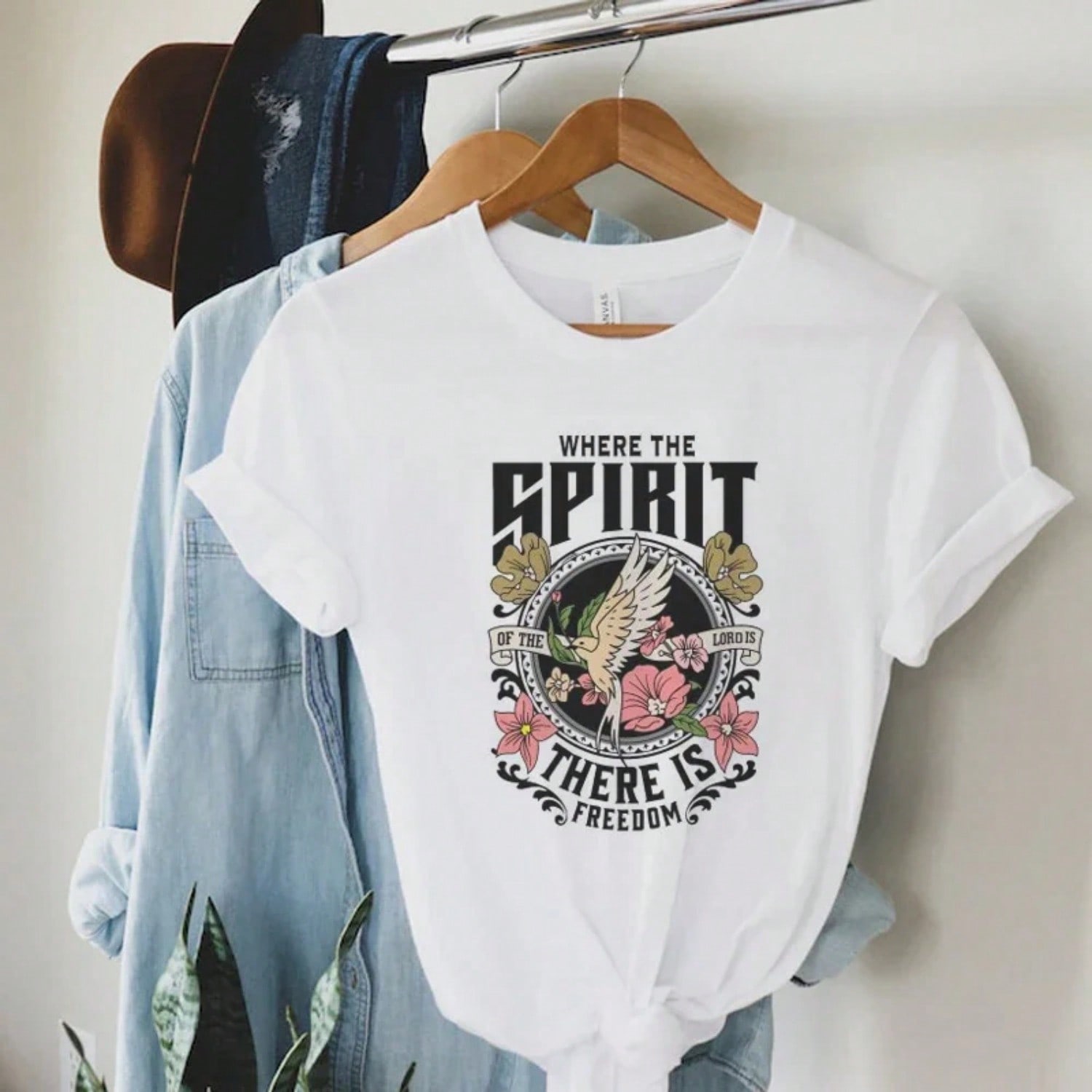 unisex Vintage Aesthetic Bible Verse T Shirt Inspirational T-Shirts Jesus Faith Graphic Tees Religious Tops Clothing S