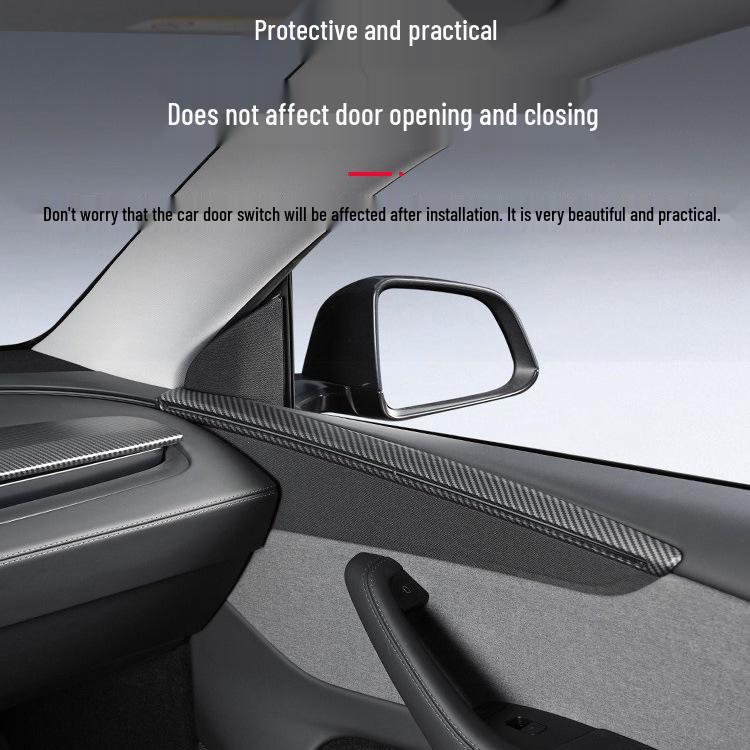Tesla Model Y/YL Six-Seater Door Trim Decorative Panel Sticker