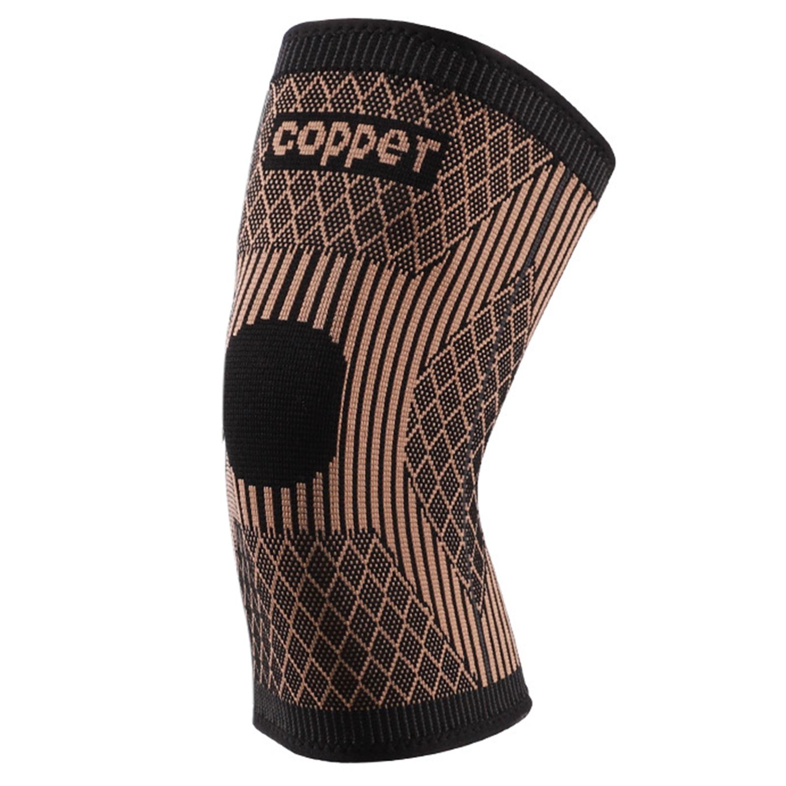 

Дышащий наколенник для женщин и мужчин, наколенник, компрессионный рукав для колена для тенниса, тяжелой атлетики, тренировок S