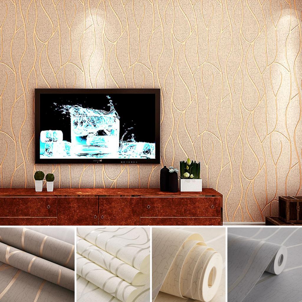 3D Waterproof Wall Stickers 53cm Wallpaper for Walls in Rolls Decorative WallPapers Room Decoration Wallpapers Home Decoration
