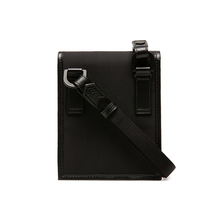 Bally Flap Closure Nylon Crossbody Bag Small Men bags Black 6235479