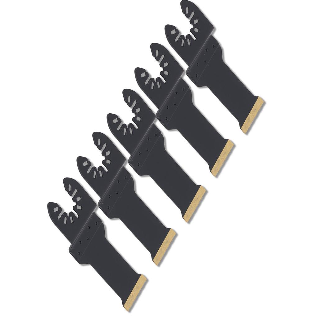 5Pcs Oscillating Tool Saw Blade Multifunctional Professional Titanium Plated Multitool Blades Kit