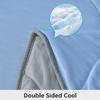 3-In-1 Lightweight Summer Ac Quilt With Wave-Quilt Tech & Skin-Friendly Fabric | All-Season Dorm/Home Cooling Bedding