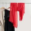 Cotton and linen scarf, fashion, literary style, solid color, linen scarf, women's air-conditioned room, shawl, and sunscreen silk scarf outside.
