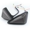 2pcs Motorcycle Triangle LED Turn SignalIndicator Light Braking Tail Light  Flush Mount For Yamaha Honda