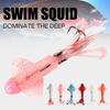 With Hook Luminous Octopus Skirts 150g/250g Weight Squid Skirts Lure  Night Fishing