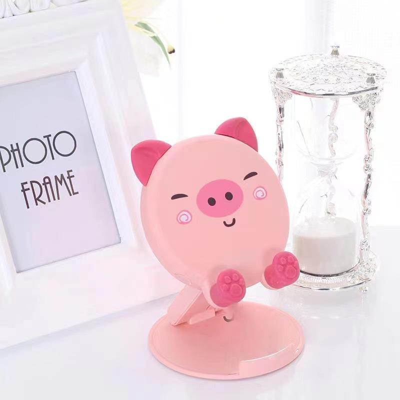 1 pz Nuovo Cartone Animato Simpatico Supporto per Telefono Pieghevole Piccolo Portatile Multifunzionale Regolabile Universale Supporto per Tablet Strumento di Dio Pigro