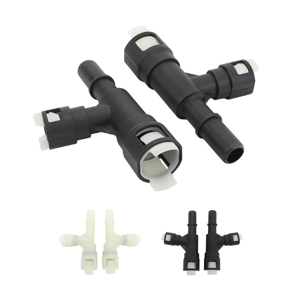 2PCS Heater Hose Connector High Toughness Long Lifespan Reliable Performance 15055343 for XL 1500 25