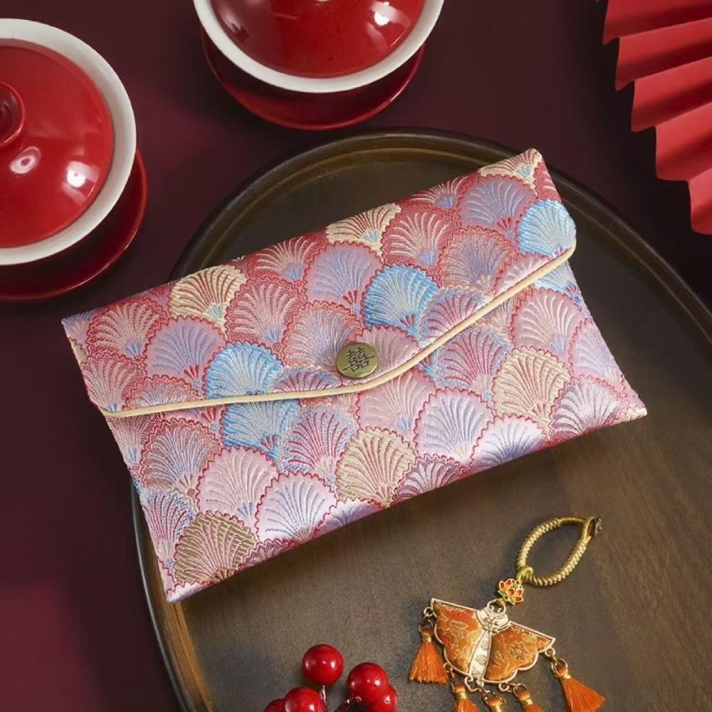 Chinese Style New Year Red Envelope Traditional Red Packet Lucky Money Bag  Party Gifts