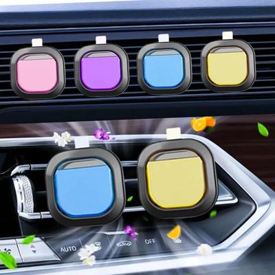 Car Air Freshener Clip, Car Freshener Vent Clips, 4ml Each, Long Lasting Air Freshener For Car, Up To 30 Days Car Refresher Odor