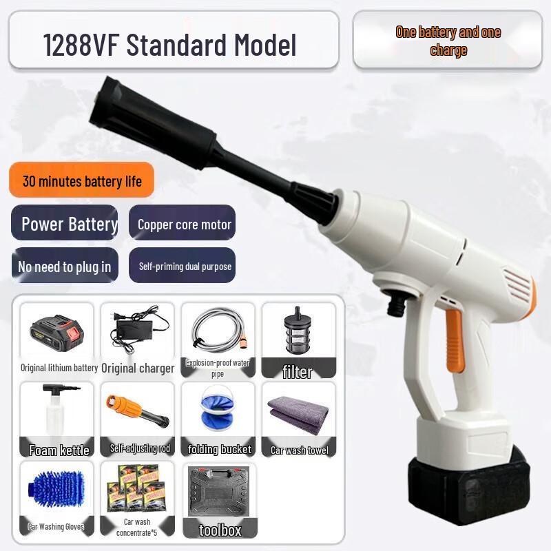 Ban Jue High-Pressure Portable Car Washer CN plug (adapter included)