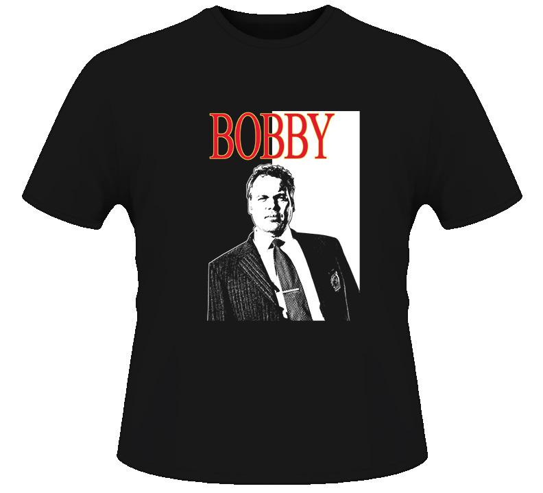 Bobby Law And Order Show Criminal Intent Black T Shirt