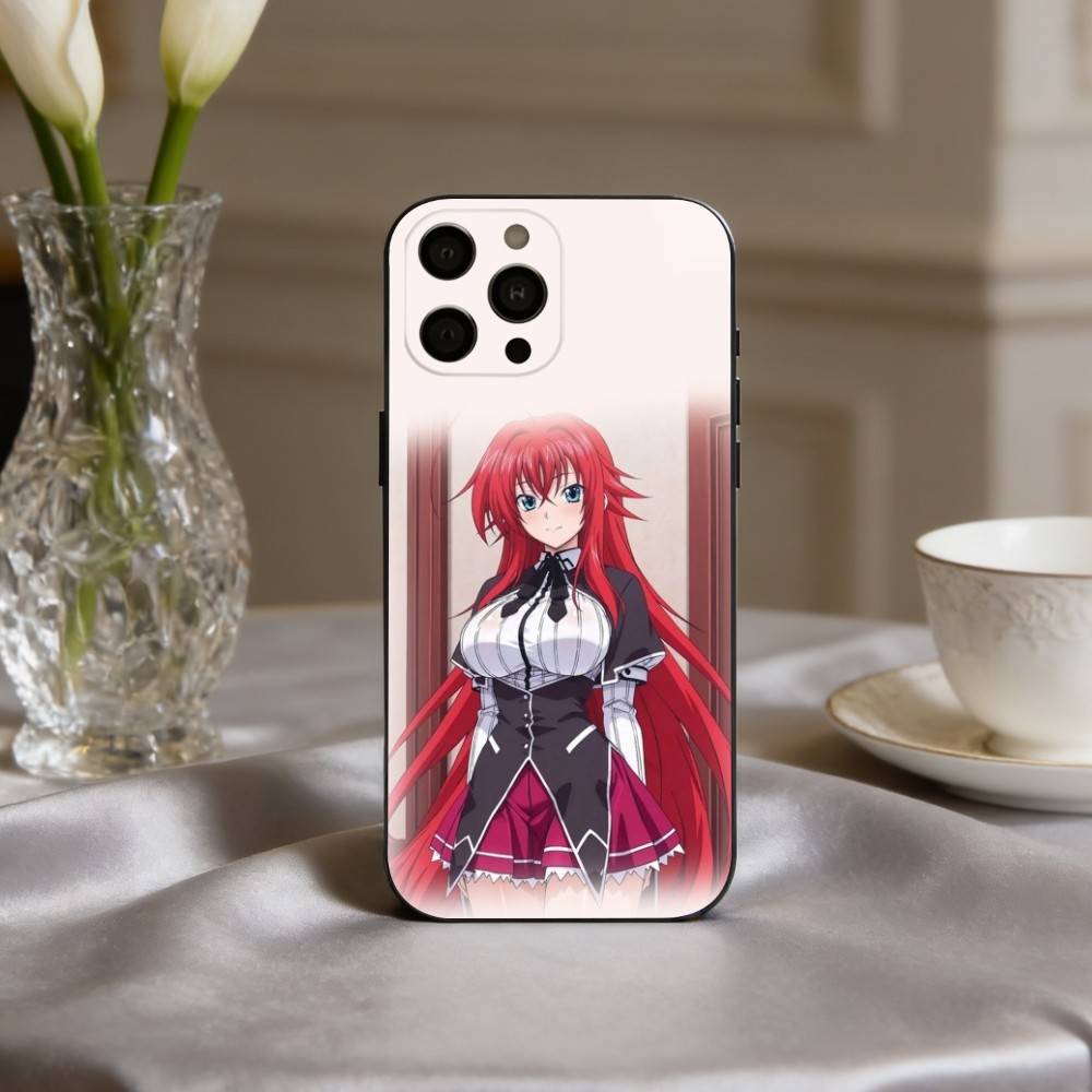 Anime E-Ecchi H-High S-School DxD Phone Case For iPhone 17pro, 16,15,14,13,12,11 X XR Plus,Others Soft Black Cover