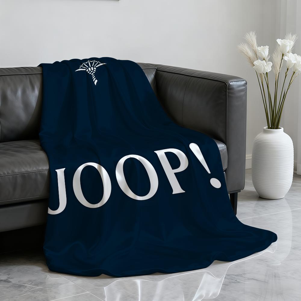 Fashion J JOOP Blanket Soft Throw Blanket for Home Bedroom Bed Sofa Picnic Travel Office Rest Cover Blanket Gift