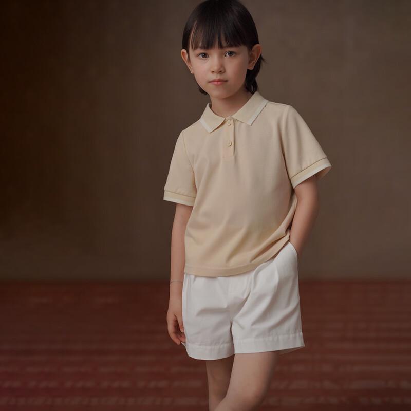 Hacikis Kids' Summer Breathable Pique Polo T-Shirt