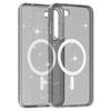 For Samsung Galaxy S24 Case Magnetic Glitter PC+TPU Phone Cover Compatible with MagSafe
