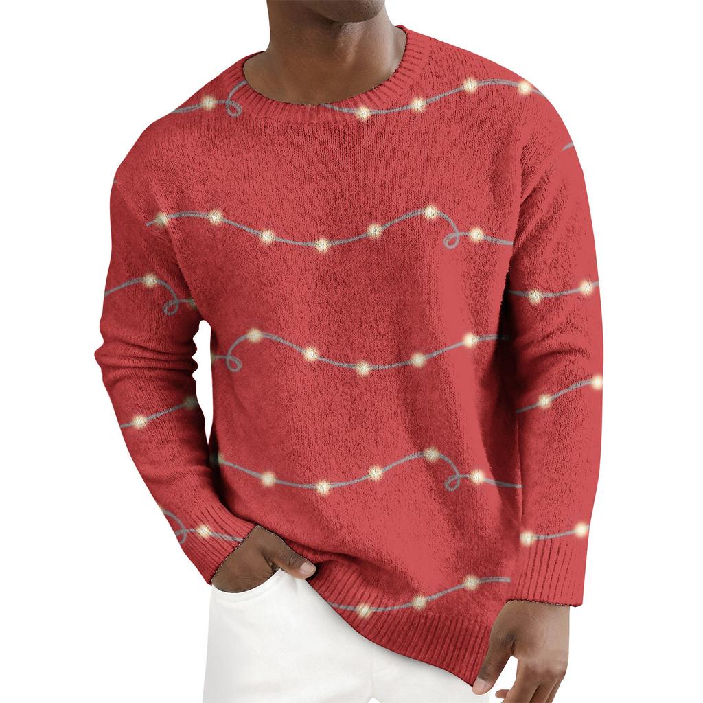 GPB-DDMTT01 Imitation Mink Pullover Sweater 3D Printing Universal for Men and Women