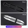 2pcs Epoxy Sticker Car Fender Side Wing Emblem Badge Sticker For Mercedes Benz New B/C/E Class A Class C200L GLC GLK New CLA GLA LL3