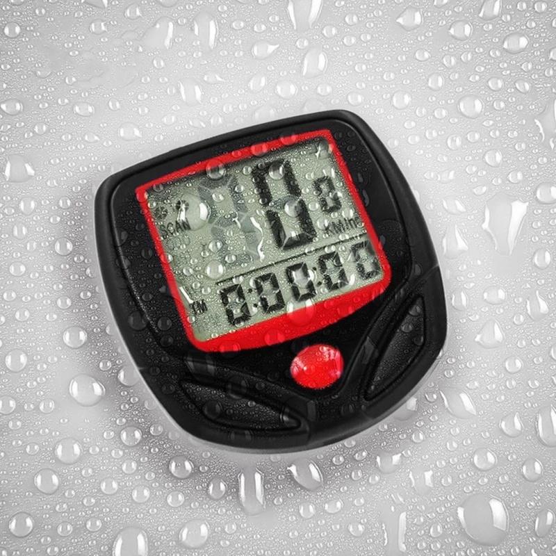 Waterproof Bicycle Bike Cycle Lcd Display Digital Computer Speedometer Cycling Computer