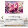 1pc Zodiac Butterflies sun Tapestry Wall Hanging  Unique Design Indoor Decor for Bedroom Living Room Balcony  Artistic Home