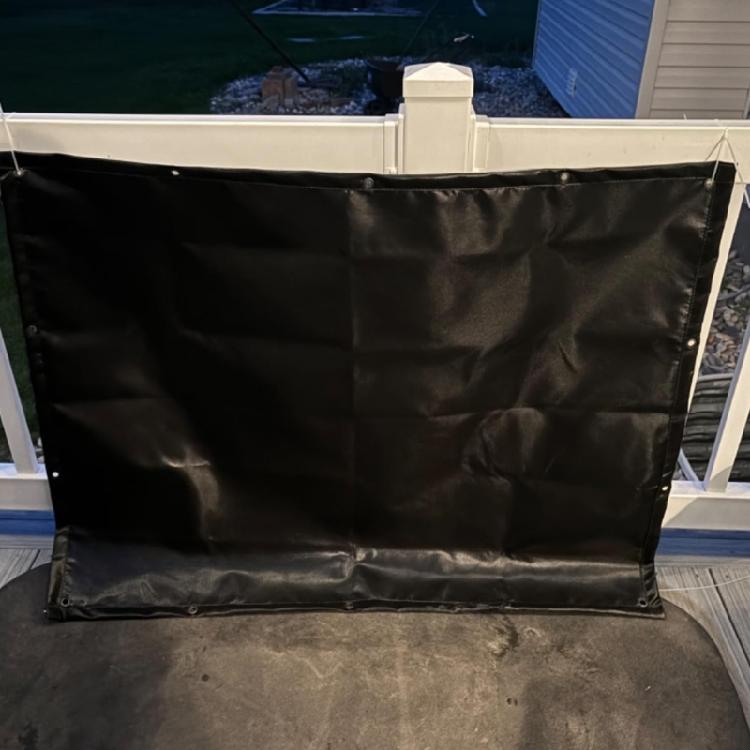 Feuerfeste Hitzeschutzmatten für Außen-Grills Hitzeschutzmatten Feuerfeste Zaumabdeckung Hinter Grills Hitzeschutzmatten Langlebig