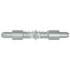 Latch 12 pcs Silver 46 x 17 x 1.2 mm Steel