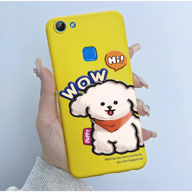 For Vivo V7 V7+ Plus Y79A Y75 Y73 Y79 1716 1718 Phone Case Cute Astronaut Panda Flowers Candy Soft Silicone TPU phone Case Cover