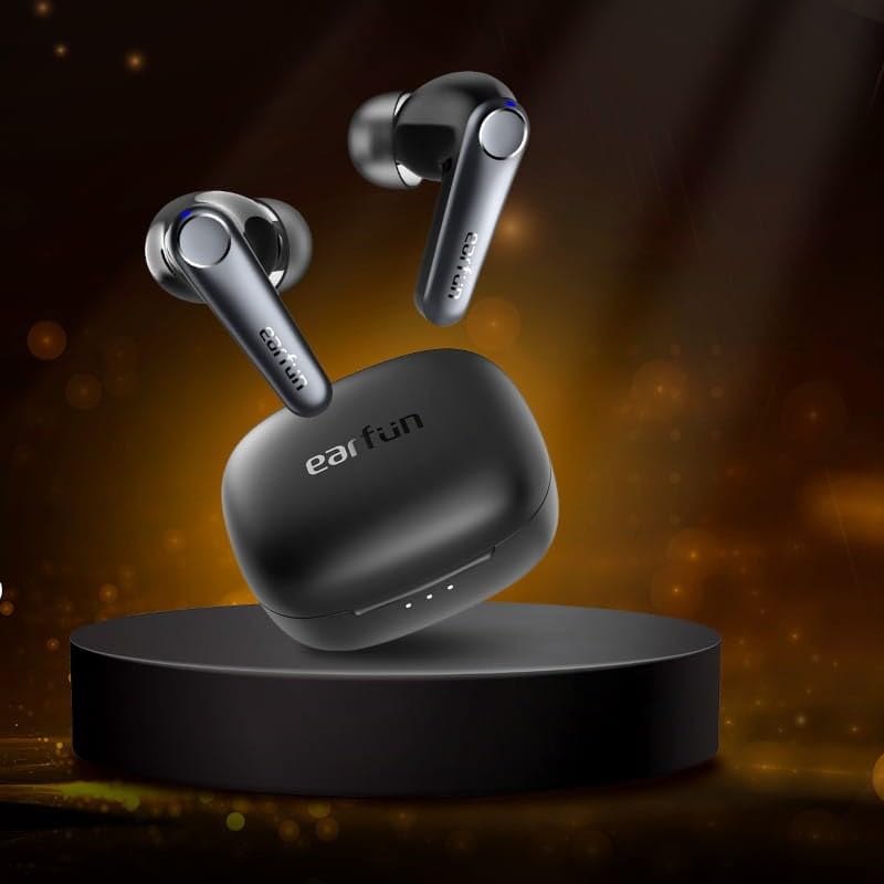 [VGP 2023 Gold Award Winner] EarFun Air Pro 3 ANC True Wireless Earbuds [Bluetooth 5.3 + 43dB Noise Cancellation] QCC3071 Chipset, aptX Adaptive
