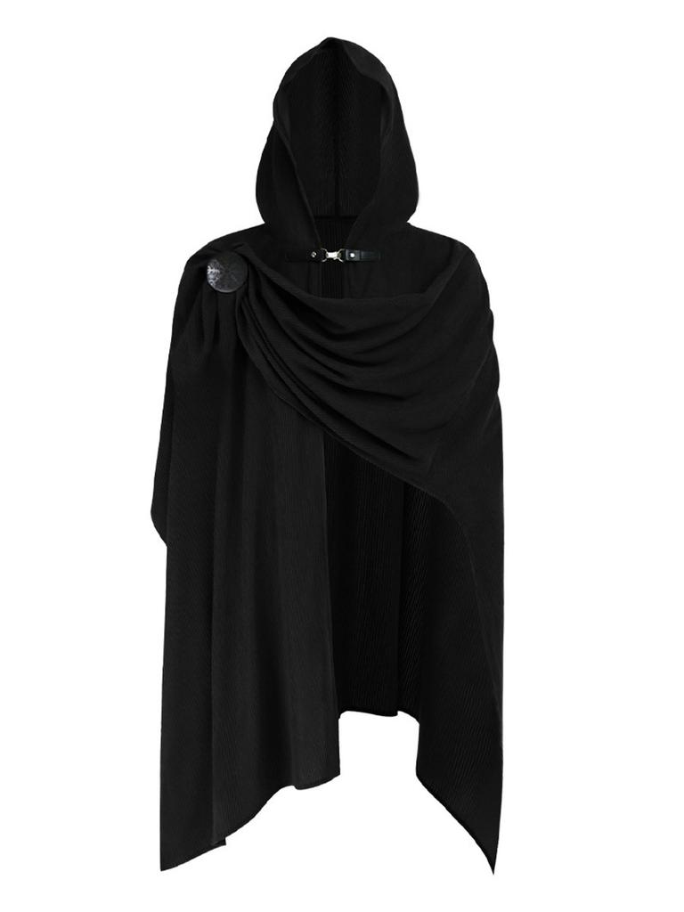 New medieval corduroy cape cos suit death knight knight cape adult retro style character