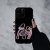 T-Trippy Psychedelic Mushrooms   Phone Case For iPhone 17pro,16,15,14,13,12,11 Plus,Pro Max,XS,Soft Silicone Black Cover