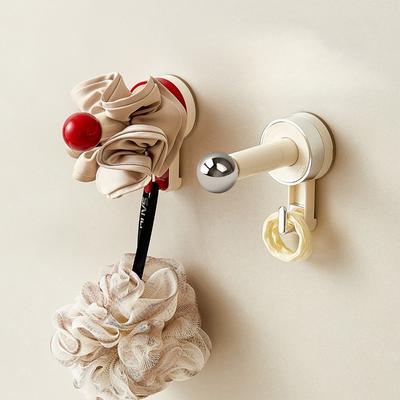 Ganci con Ventosa Retrattili Ganci per Organizzazione del Bagno Appendiabiti da Parete e Scaffali portaoggetti Sono Mobili