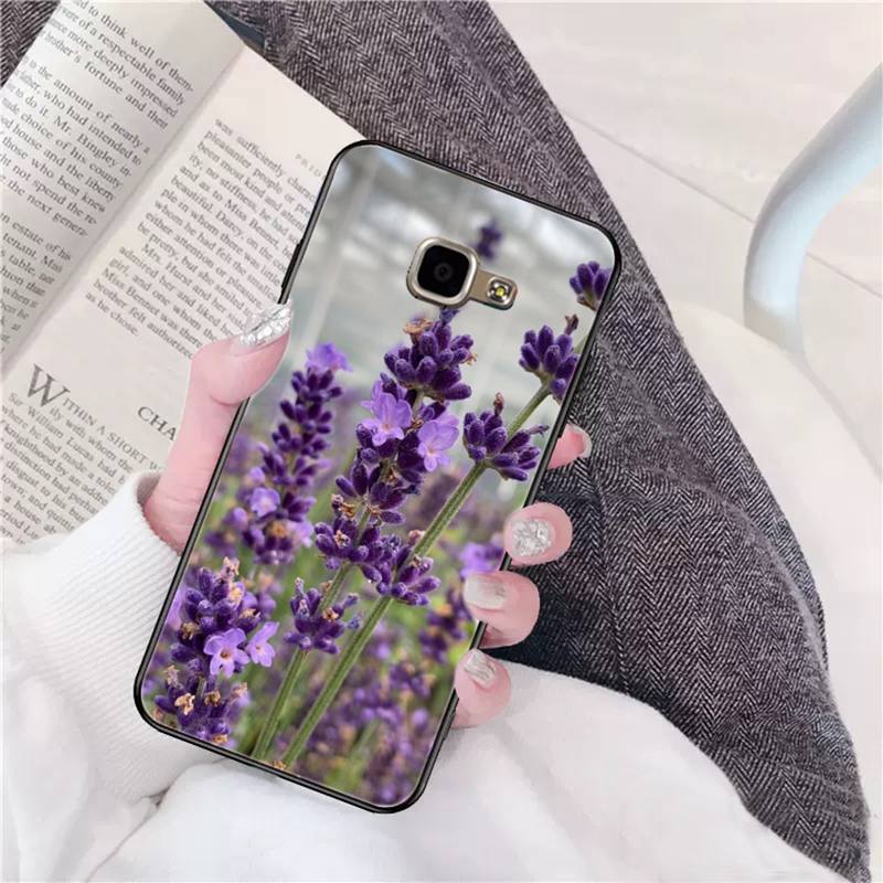 Lavender Purple flowers Phone Case for Samsung Galaxy A 51 30s a71 Soft Silicone Cover for A21s A70 10 A30