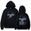 La Pantera Negra Tour Hoodies Myke Towers Rapper Printing Sweatshirts Hip Hop Streetwear Winter Fall Fleece Men Pullovers