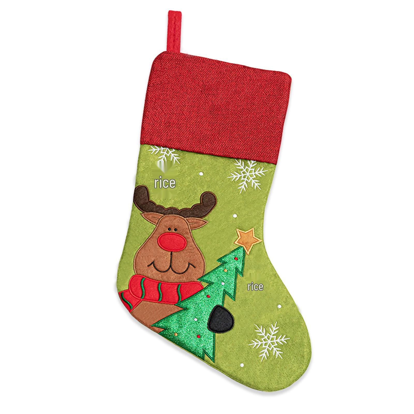 Christmas Stockings, Tree Ornaments & Santa Gift Bags