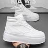 Fashion Men Casual Sneakers Platform Ankle Boots High-top Thick Bottom Sneakers Male Outdoor Basketball Shoes Sport Trainers 2025