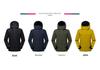 Unisex Windbreaker: Vogelhuis Softshell Jas, Fleece-Gevoerd, Waterdicht & Winddicht voor Herfst/Winter Bergbeklimmen.