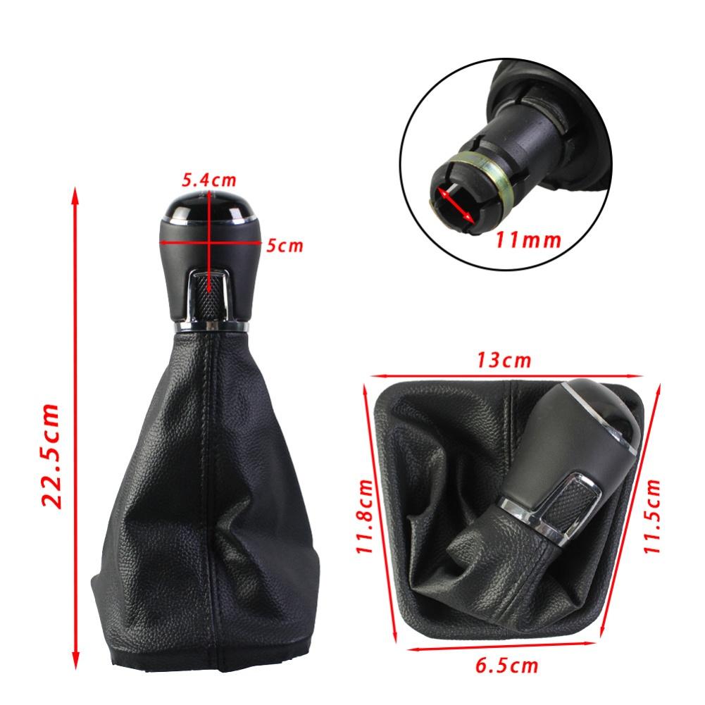 Ergonomic Gear Knob Car Shift Knob Set Vehicle Interior Upgrade Comfortable Grip Design Easy Installation Process