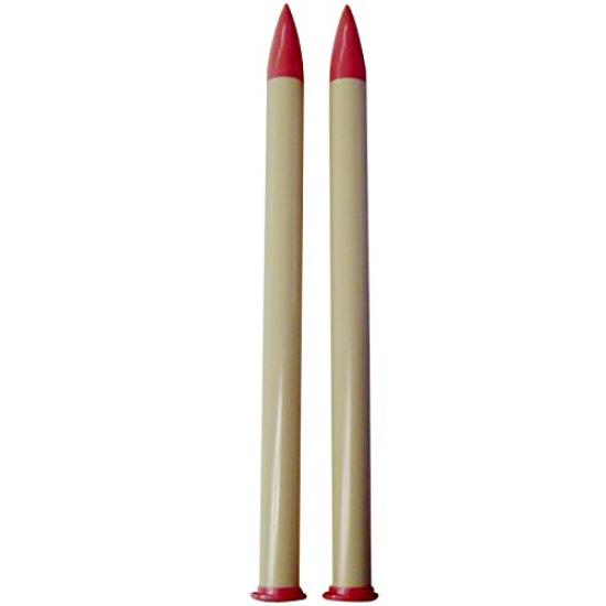 Clover Knitting Double Needles, Needle, Jumbo, 25mm, 46-369 розовый
