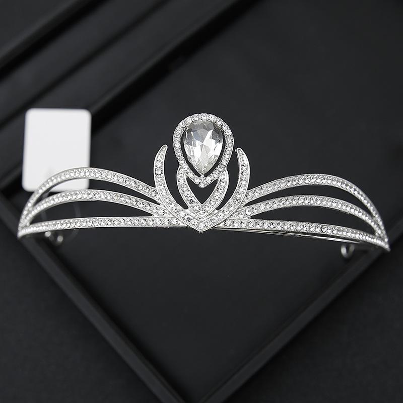 Rhinestone Princess Tiara and Bridal Hair Accessories for Weddings and 18th Birthdays