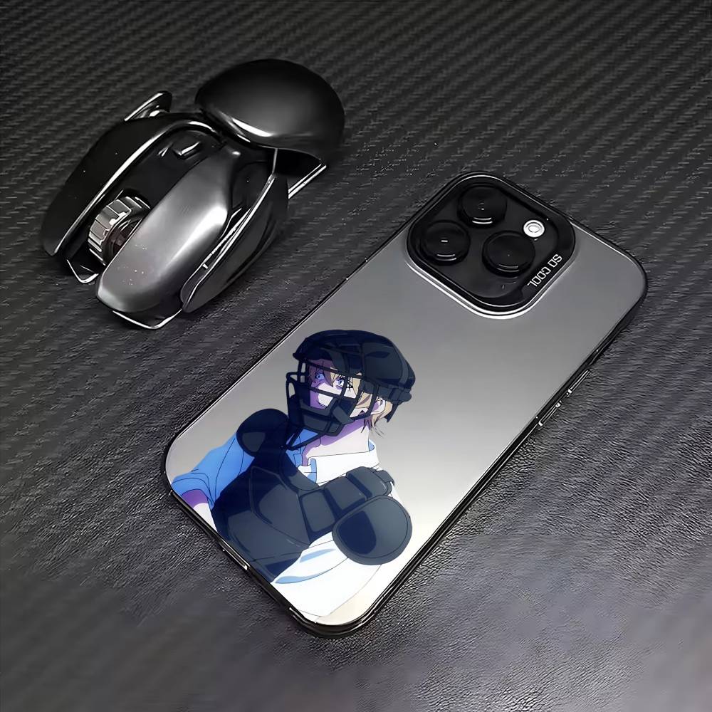 O-Oblivion Anime Battery Phone Case For iPhone17,16,15,14,13,12,11 Plus,Pro Max Colored Silver Plated Inside Cover