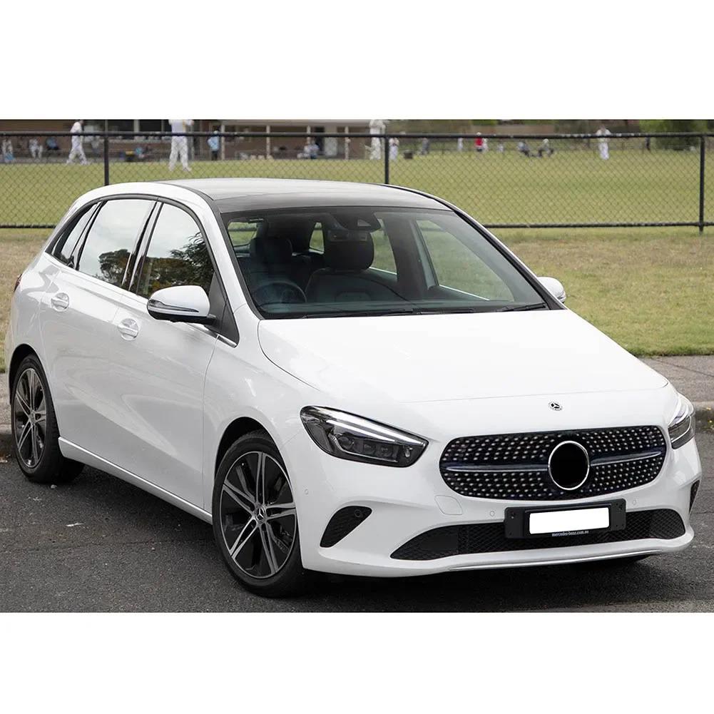 Compatible with 20-23 Mercedes B W247 Front Bumper Air Intake Grille - Full Star GT ABS Replacement