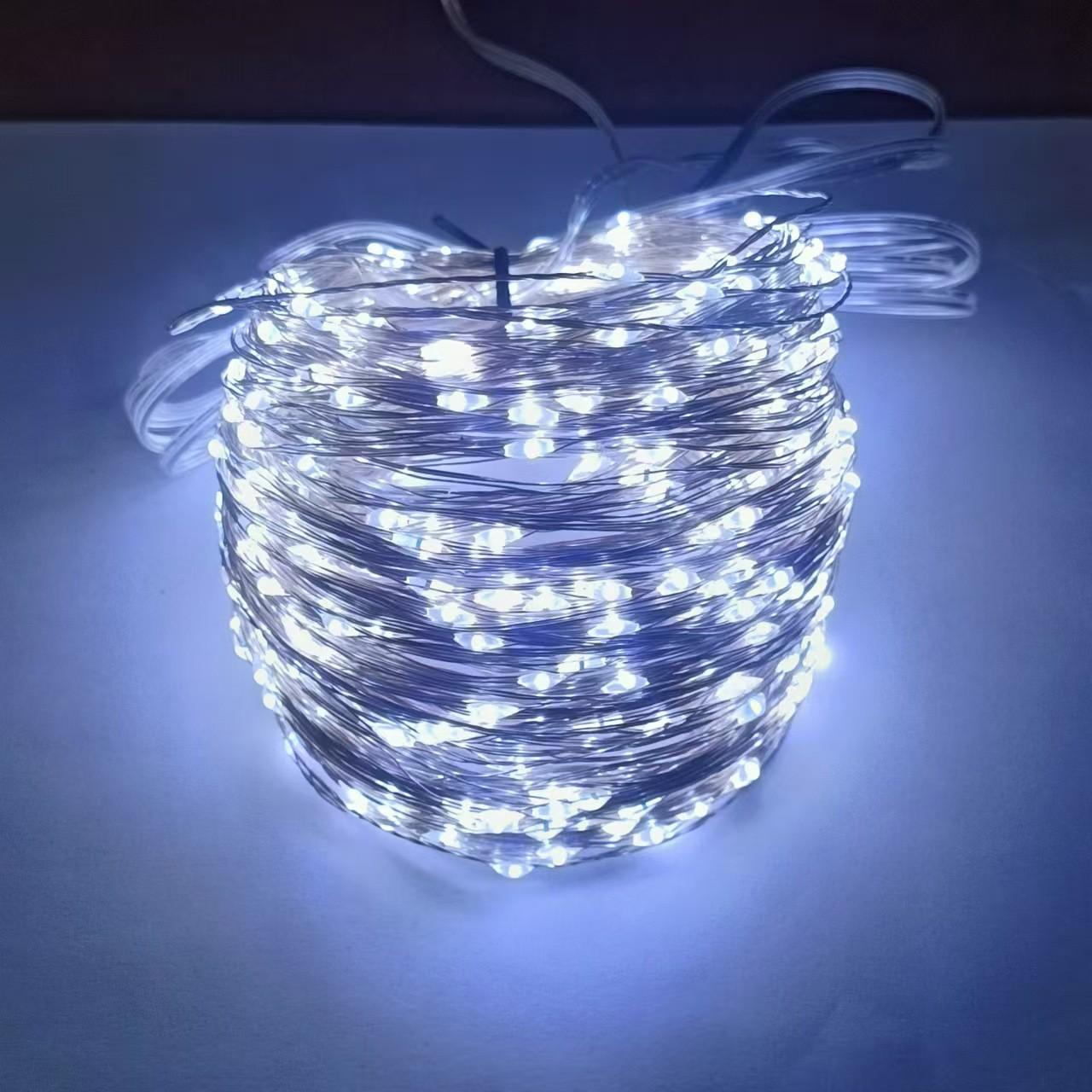 

Remote-Control USB Copper LED Fairy Lights for Indoor & Outdoor Decor 1m 10 LEDs (Constant USB)