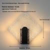 Acrylic Wall Lamp: Modern Creative Design for Bedroom, Hallway, Staircase, and Decorative Use
