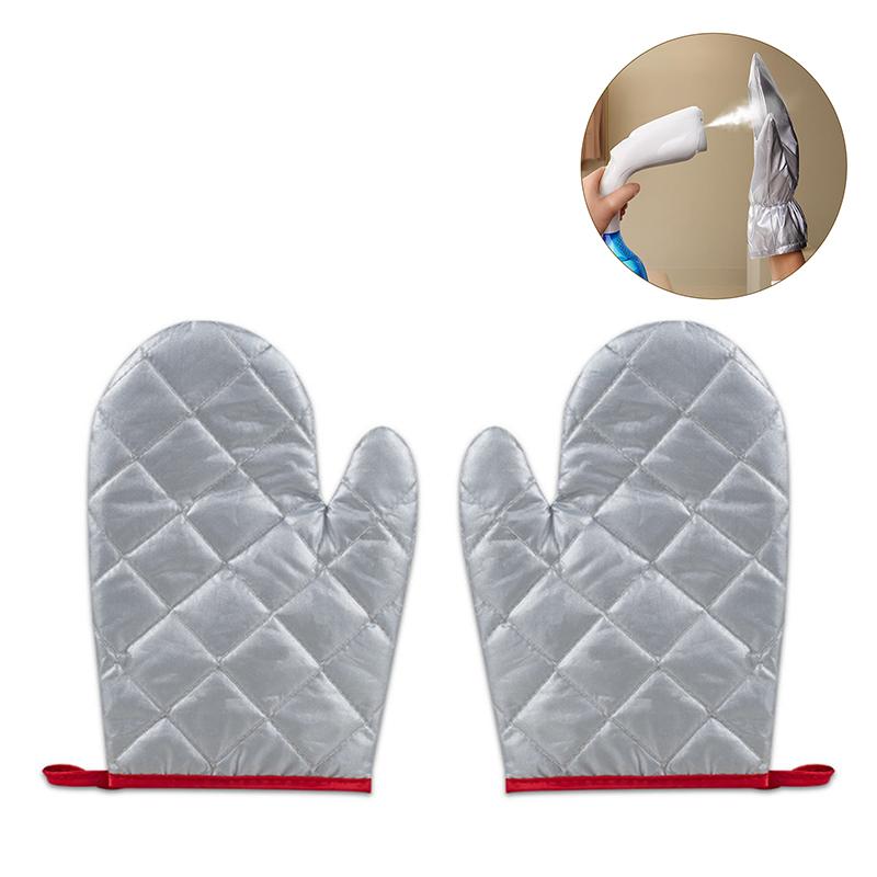 

Рукавички для відпарювання одягу - Сіра парова рукавиця захищає від тепла - Гнучка ручна рукавиця для парової праски