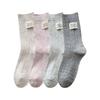 Women's Spring and Autumn Gauze Marked Antiodor Breathable Cotton Socks