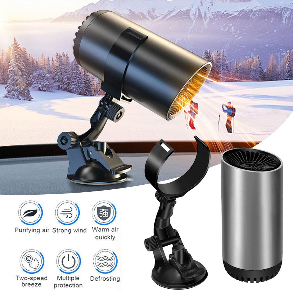 Automatic Windshield Dryer Defogging Demister Defroster Car Accessories 12V 150W Car Heater portable Electric Heating Fan